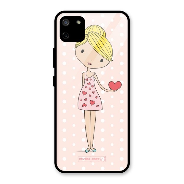 My Innocent Heart Glass Back Case for Realme C11