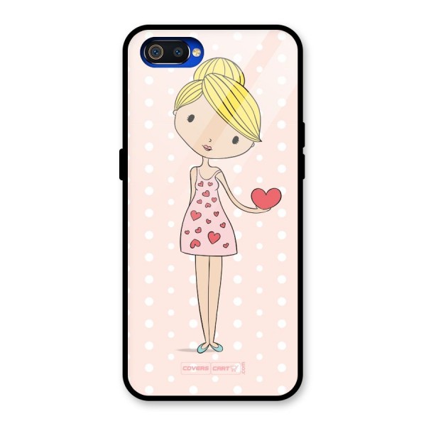 My Innocent Heart Glass Back Case for Realme C2