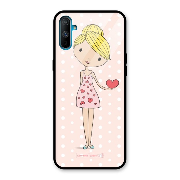 My Innocent Heart Glass Back Case for Realme C3