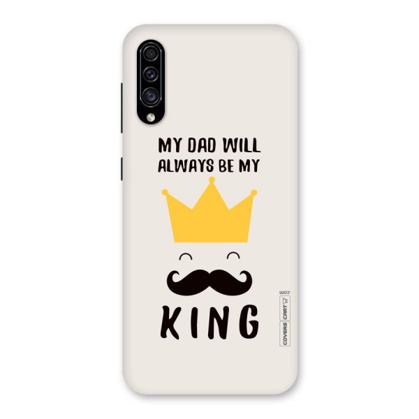 My King Dad Back Case for Galaxy A30s