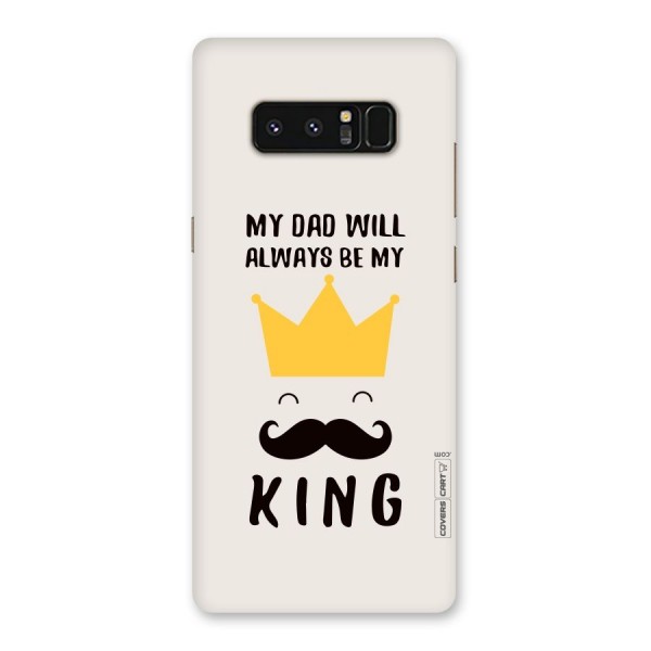 My King Dad Back Case for Galaxy Note 8