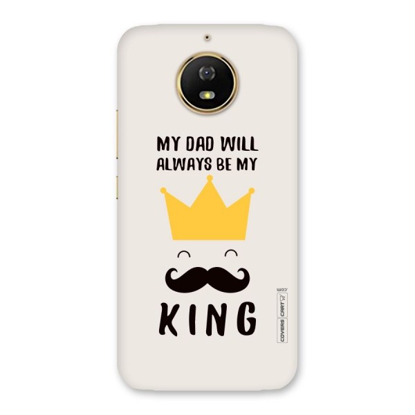 My King Dad Back Case for Moto G5s