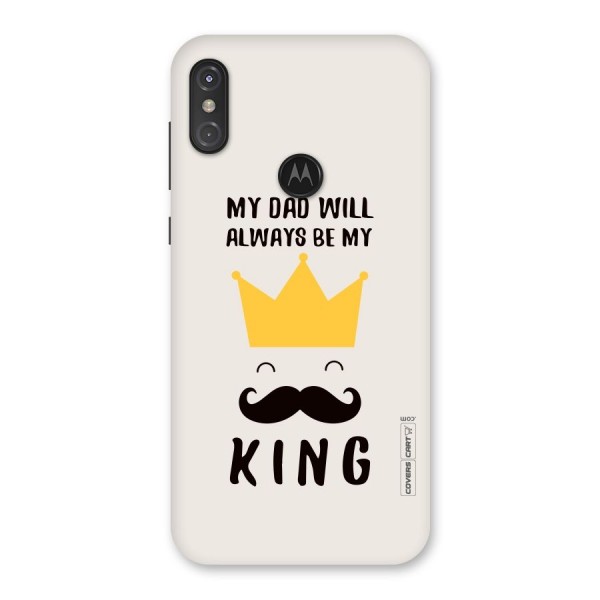 My King Dad Back Case for Motorola One Power