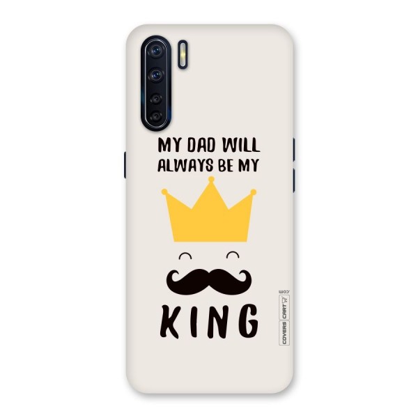My King Dad Back Case for Oppo F15