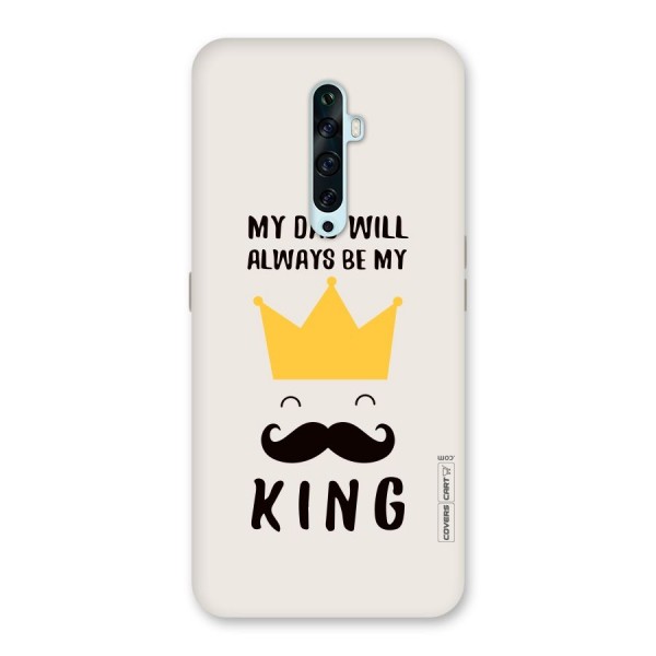 My King Dad Back Case for Oppo Reno2 F