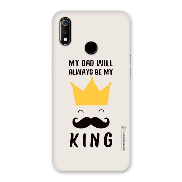 My King Dad Back Case for Realme 3