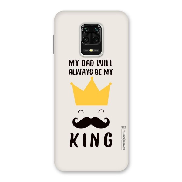 My King Dad Back Case for Redmi Note 9 Pro