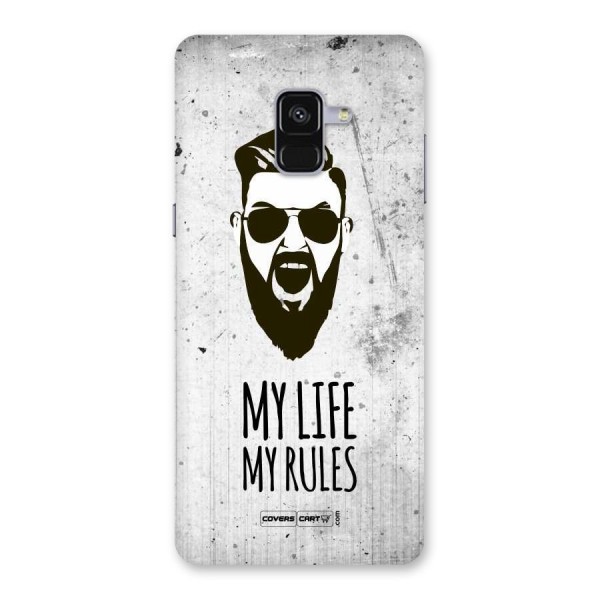 My Life My Rules Back Case for Galaxy A8 Plus