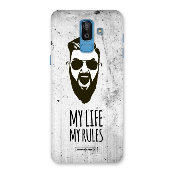 My Life My Rules Back Case for Galaxy J8