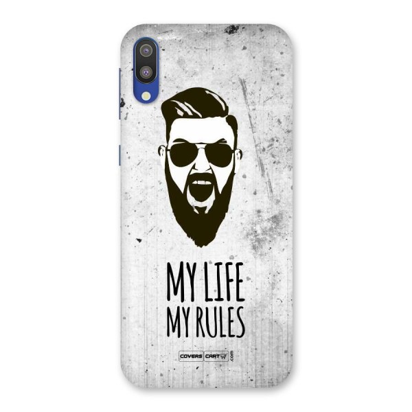 My Life My Rules Back Case for Galaxy M10