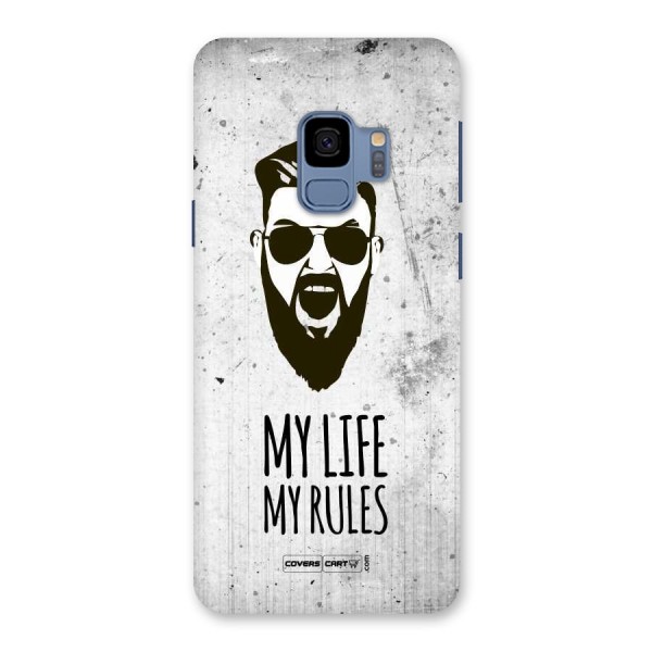 My Life My Rules Back Case for Galaxy S9