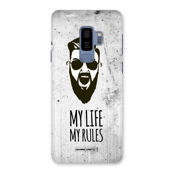 My Life My Rules Back Case for Galaxy S9 Plus