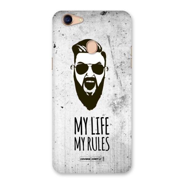 My Life My Rules Back Case for Oppo F5 Youth