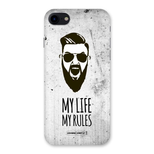 My Life My Rules Back Case for iPhone SE 2020