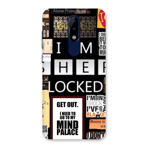 Mystery Pattern Back Case for Nokia 5.1 Plus