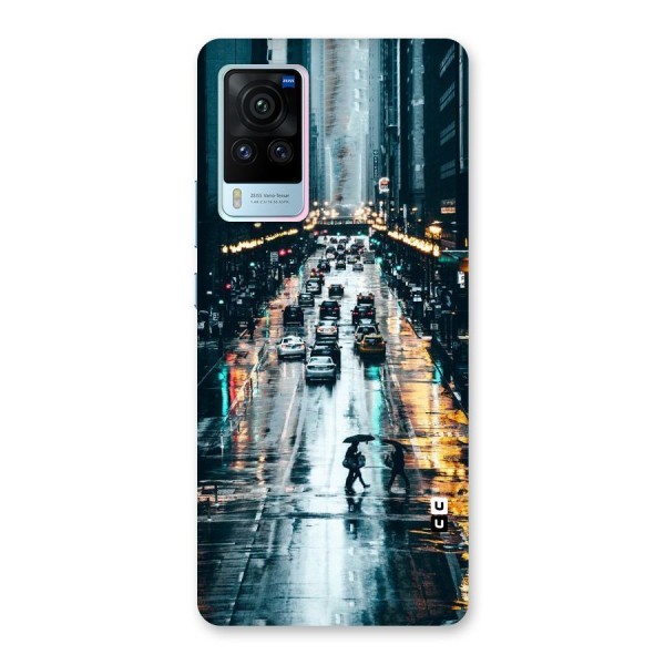 NY Streets Rainy Back Case for Vivo X60 Pro