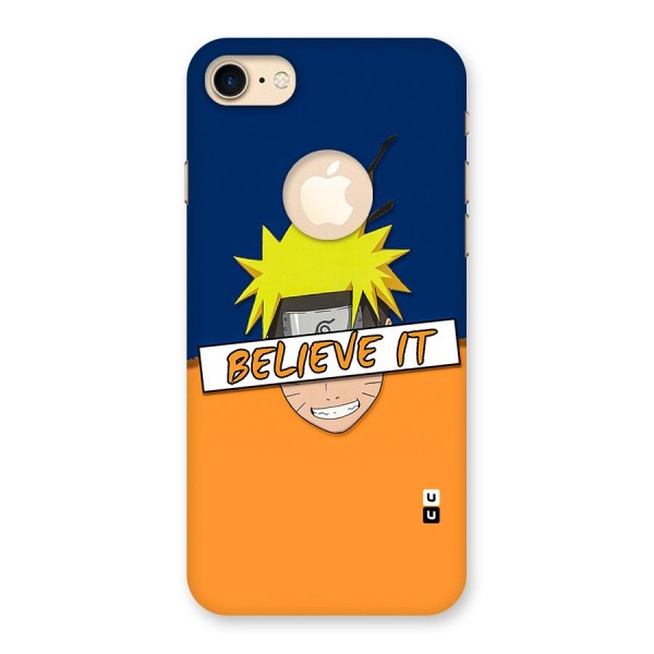 Naruto Believe It Back Case for iPhone 7 Logo Cut