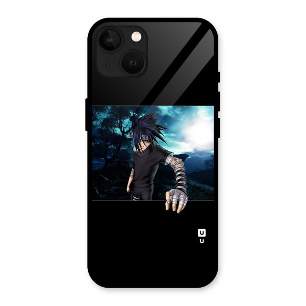 Naruto Cool Anime Night Glass Back Case for iPhone 13