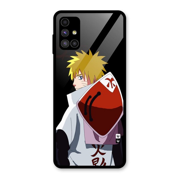 Naruto Hokage Glass Back Case for Galaxy M51