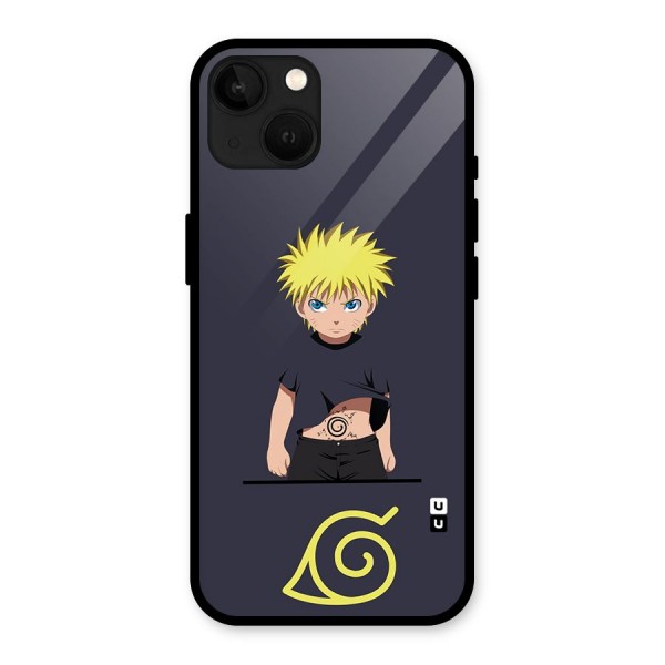 Naruto Kid Glass Back Case for iPhone 13