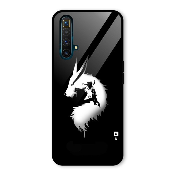 Naruto Kurama Mode Glass Back Case for Realme X3