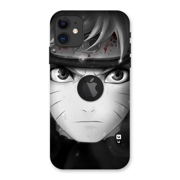 Naruto Monochrome Back Case for iPhone 11 Logo Cut