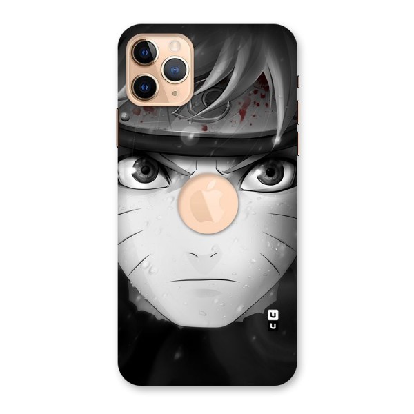 Naruto Monochrome Back Case for iPhone 11 Pro Max Logo Cut