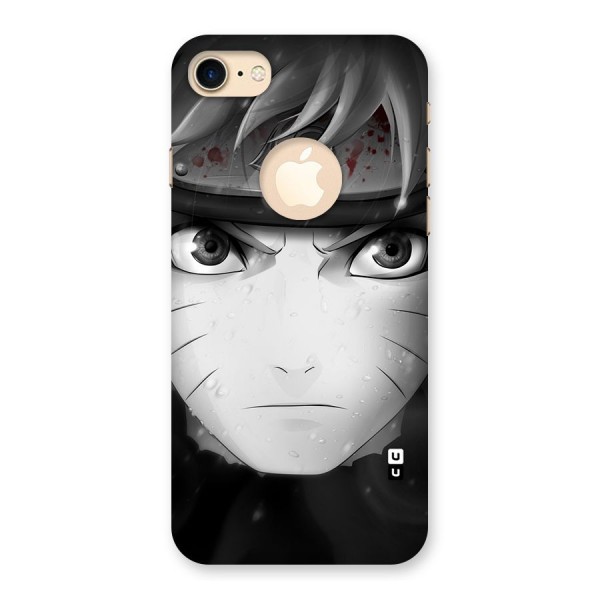 Naruto Monochrome Back Case for iPhone 8 Logo Cut