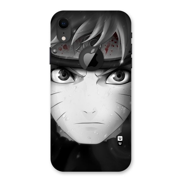Naruto Monochrome Back Case for iPhone XR Logo Cut