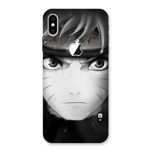 Naruto Monochrome Back Case for iPhone XS Max Apple Cut