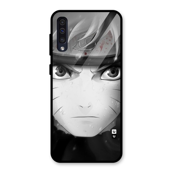 Naruto Monochrome Glass Back Case for Galaxy A50