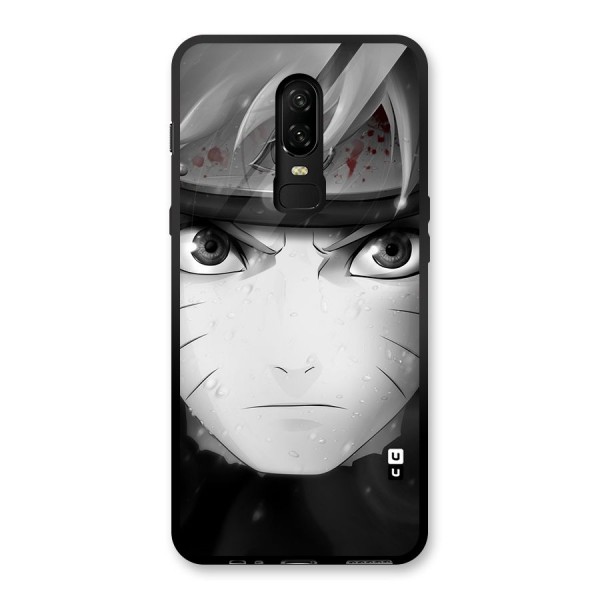 Naruto Monochrome Glass Back Case for OnePlus 6