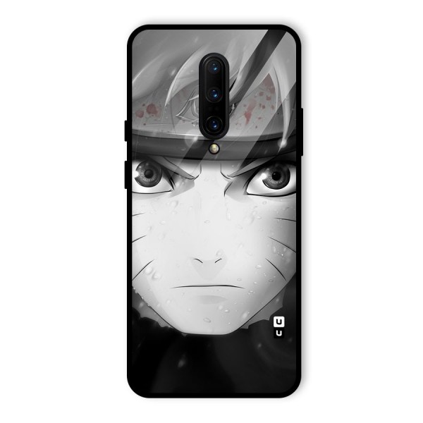 Naruto Monochrome Glass Back Case for OnePlus 7 Pro