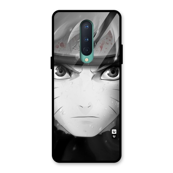 Naruto Monochrome Glass Back Case for OnePlus 8
