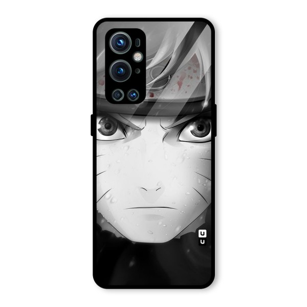 Naruto Monochrome Glass Back Case for OnePlus 9 Pro