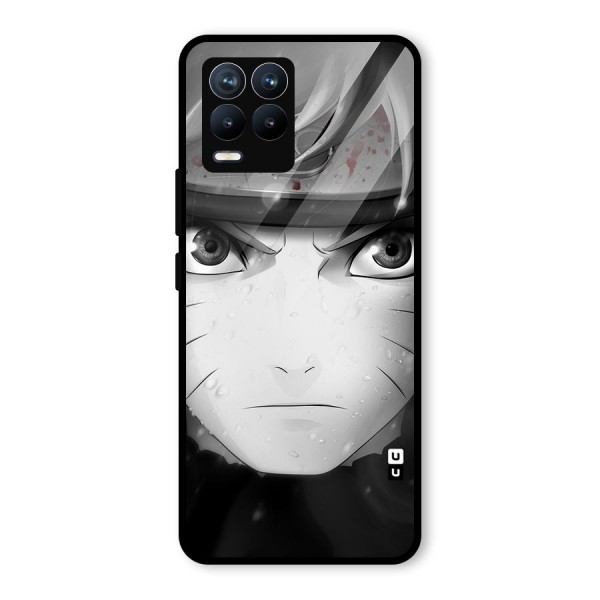 Naruto Monochrome Glass Back Case for Realme 8 Pro