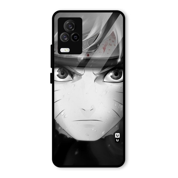 Naruto Monochrome Glass Back Case for Vivo iQOO 7 Legend 5G