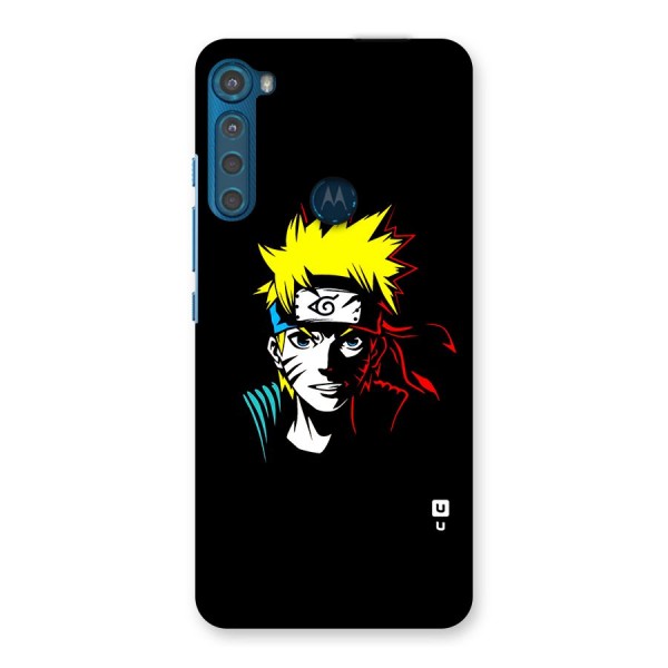 Naruto Pen Sketch Art Back Case for Motorola One Fusion Plus