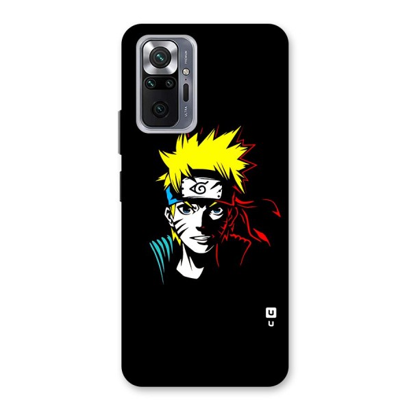 Naruto Pen Sketch Art Back Case for Redmi Note 10 Pro