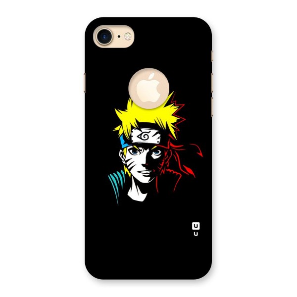 Naruto Pen Sketch Art Back Case for iPhone 7 Logo Cut