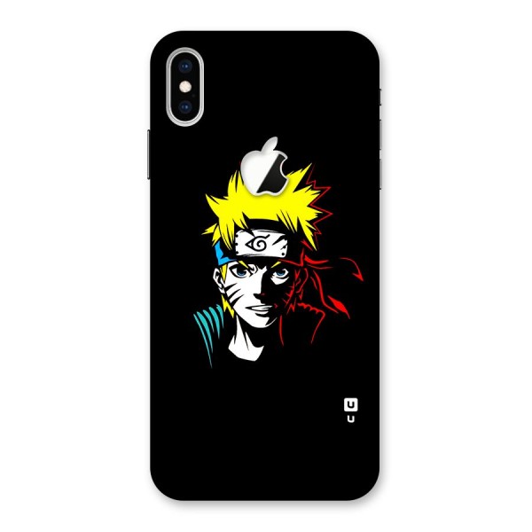 Naruto Pen Sketch Art Back Case for iPhone XS Max Apple Cut