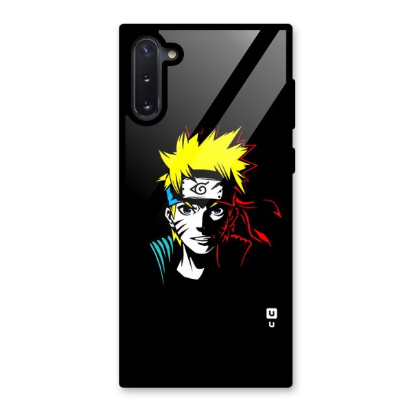 Naruto Pen Sketch Art Glass Back Case for Galaxy Note 10