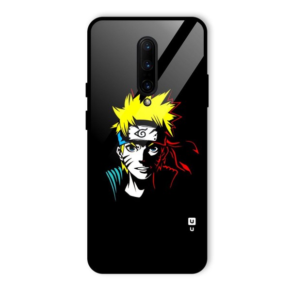 Naruto Pen Sketch Art Glass Back Case for OnePlus 7 Pro