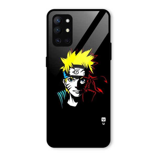 Naruto Pen Sketch Art Glass Back Case for OnePlus 9R