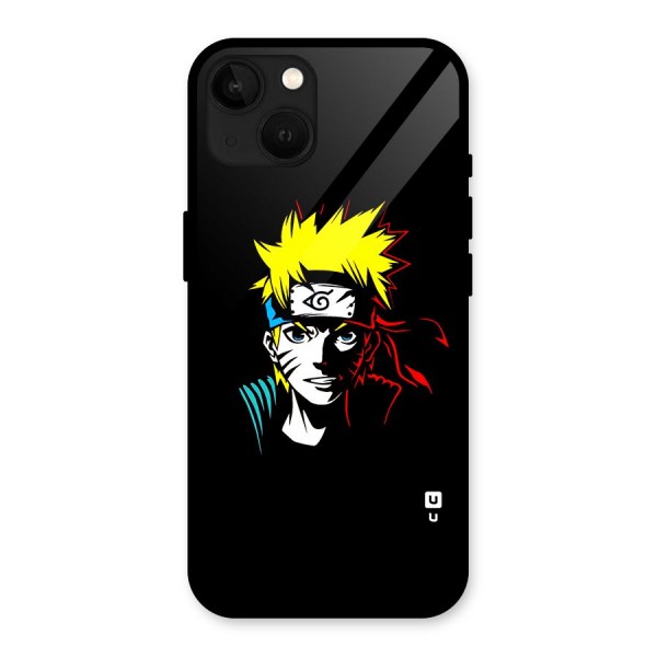 Naruto Pen Sketch Art Glass Back Case for iPhone 13
