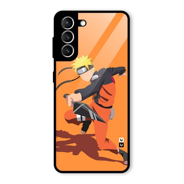 Naruto Ultimate Ninja Storm Glass Back Case for Galaxy S21 5G