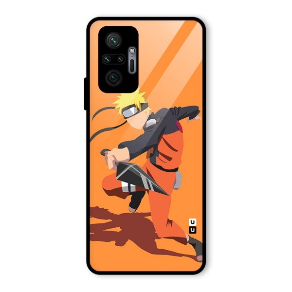 Naruto Ultimate Ninja Storm Glass Back Case for Redmi Note 10 Pro
