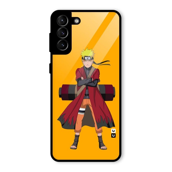 Naruto Uzumaki Art Glass Back Case for Galaxy S21 Plus