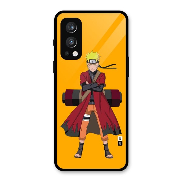 Naruto Uzumaki Art Glass Back Case for OnePlus Nord 2 5G