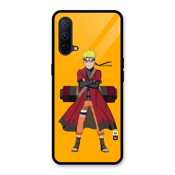 Naruto Uzumaki Art Glass Back Case for OnePlus Nord CE 5G